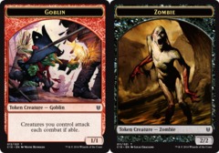 Goblin (012) // Zombie (011) Double-Sided Token