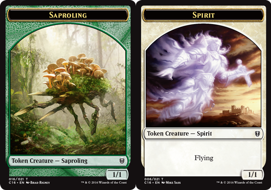 Saproling Token // Spirit Token