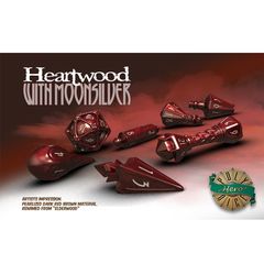 PolyHero Wizard Set - Heartwood with Moonsilver