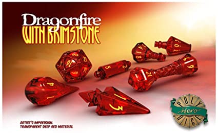 PolyHero Wizard Set - Dragonfire with Brimstone
