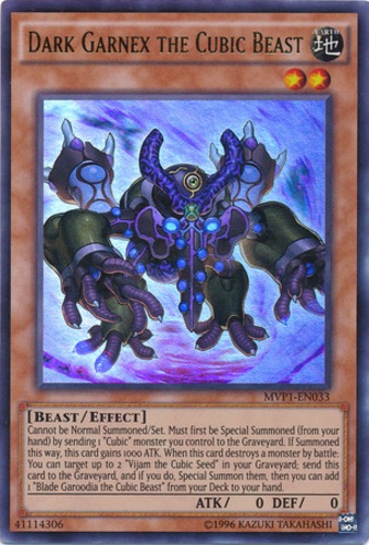 Dark Garnex the Cubic Beast - MVP1-EN033 - Ultra Rare - Unlimited