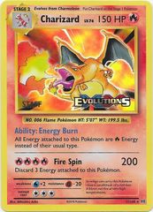 Charizard - 11/108 - XY Evolutions Staff Prerelease Promo