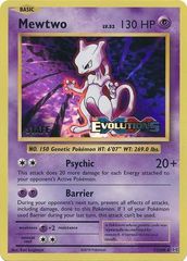 Mewtwo - 51/108 - XY Evolutions Staff Prerelease Promo