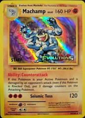 Machamp - 59/108 - XY Evolutions Staff Prerelease Promo