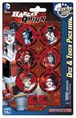 DC Heroclix: Harley Quinn Dice and Token Pack