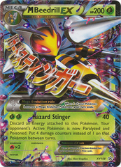 Mega-Beedrill-EX - XY158 - Ultra Rare - Mega Beedrill EX Box Promo