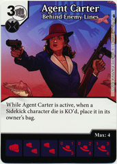 Agent Carter - Behind Enemy Lines (Die & Card Combo)