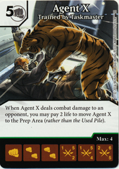 Agent X - Trained by Taskmaster (Die & Card Combo)