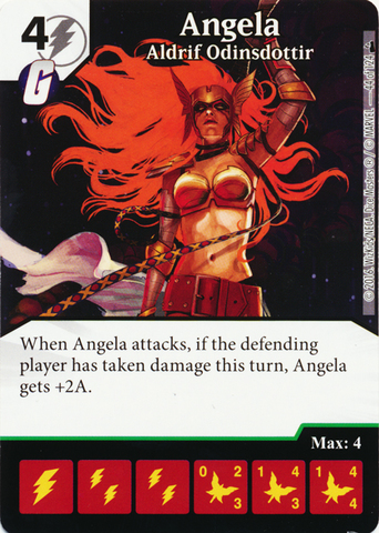 Angela - Aldrif Odinsdottir (Die & Card Combo)