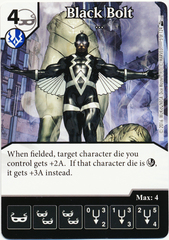 Black Bolt -  (Die & Card Combo)