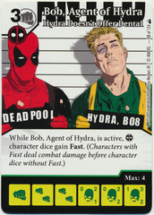 Bob, Agent of Hydra - Hydra Doesn't Offer Dental (Die & Card Combo)