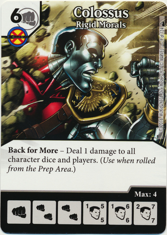 Colossus - Rigid Morals (Die & Card Combo)