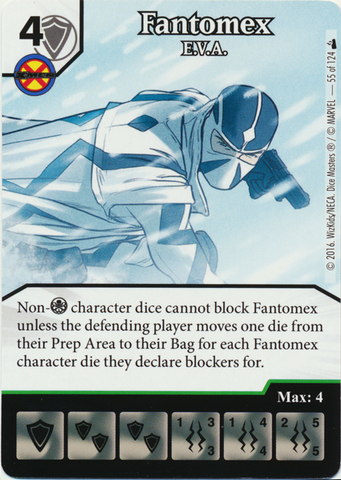Fantomex - E.V.A. (Foil) (Die & Card Combo)