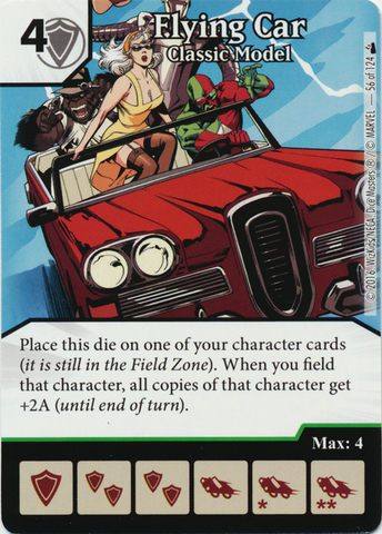 Flying Car - Classic Model (Die & Card Combo)