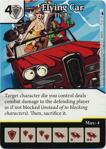 Flying Car - Fly-By (Foil) (Die & Card Combo)