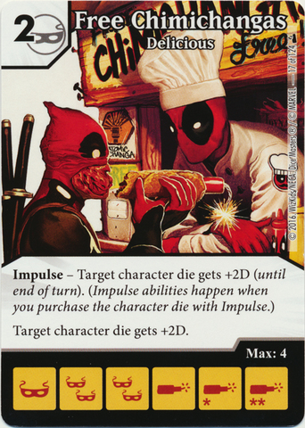 Free Chimichangas - Delicious (Foil) (Die & Card Combo)