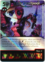 Lady Deadpool - Earth-3010 (Foil) (Die & Card Combo)