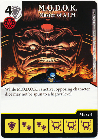 M.O.D.O.K. - Master of A.I.M. (Die & Card Combo)