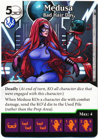 Medusa - Bad Hair Day (Die & Card Combo)