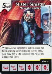 Mister Sinister - Messiah Complex (Die & Card Combo)