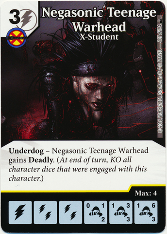 Negasonic Teenage Warhead - X-Student (Die & Card Combo)