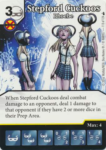 Stepford Cuckoos - Phoebe (Die & Card Combo)
