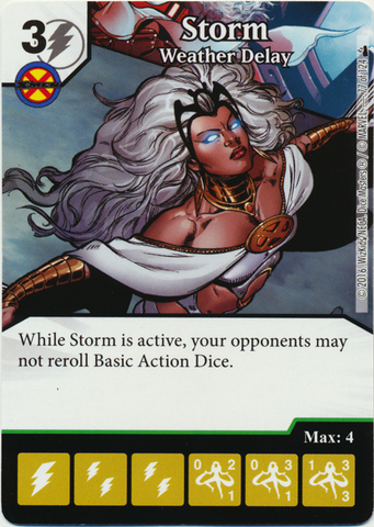 Storm - Weather Delay (Die & Card Combo)