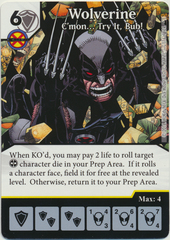 Wolverine - CMon Try It, Bub! (Die & Card Combo)