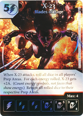 X-23 - Blades of Rage (Foil) (Die & Card Combo)