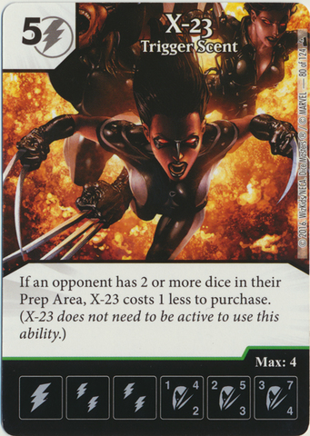 X-23 - Trigger Scent (Foil) (Die & Card Combo)