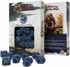 Legend of the Five Rings - The Crab Clan Dice Set (10 d10s)