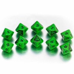 Legend of the Five Rings - The Mantis Clan Dice Set (10 d10s)