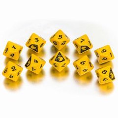 Legend of the Five Rings - The Lion Clan Dice Set (10 d10s)