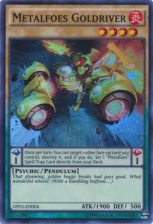 Metalfoes Goldriver - OP03-EN004 - Super Rare - Unlimited Edition