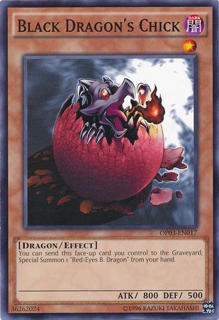 Black Dragons Chick - OP03-EN017 - Common - Unlimited Edition