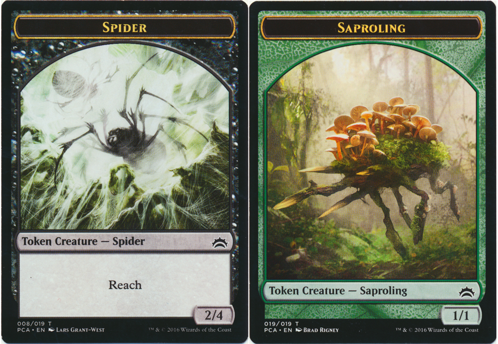 Spider Token // Saproling Token