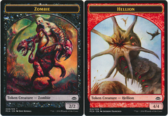 Zombie // Hellion Double-sided Token