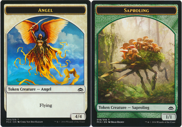 Angel Token // Saproling Token