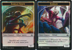 Eldrazi (001) // Eldrazi Spawn (002) Double-Sided Token