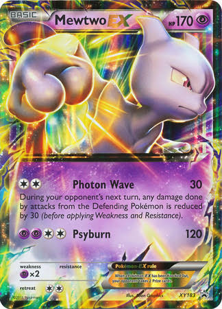 Mewtwo EX - XY183 - XY Promo