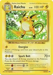 Raichu - 36/108 - Non Holo (XY Evolutions Symbol)