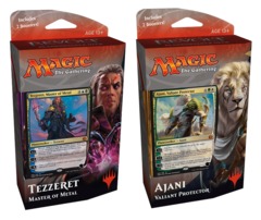 Aether Revolt Planeswalker Deck Set of 2: Tezzeret, Master of Metal & Ajani, Valiant Protector