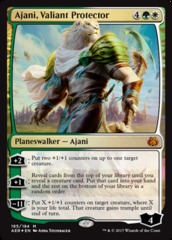 Ajani, Valiant Protector - Planeswalker Deck Exclusive - Foil