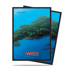 Ultra Pro - Magic the Gathering: Mana Series 5 Island Deck Protector Sleeves