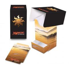 Ultra Pro - Magic the Gathering: Mana Series 5 Plains Full View Deck Box with Tray