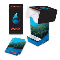 Ultra Pro - Magic the Gathering: Mana Series 5 Island Full View Deck Box with Tray