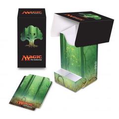 Ultra Pro - Magic the Gathering: Mana Series 5 Forest Full View Deck Box with Tray