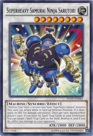 Superheavy Samurai Ninja Sarutobi - INOV-EN042 - Rare - Unlimited Edition