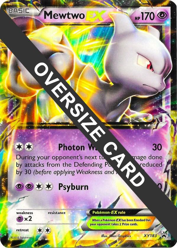 Mewtwo EX - XY183  - Oversized Promo
