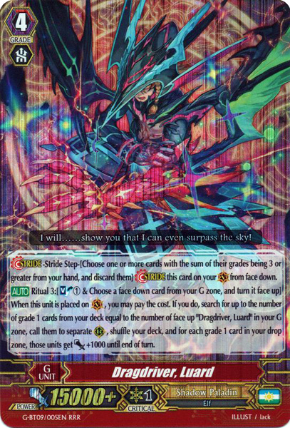 Dragdriver, Luard - G-BT09/005EN - RRR